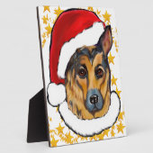 DUITSE HERDER FOTOPLAAT (Zijkant)