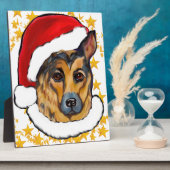 DUITSE HERDER FOTOPLAAT (Zijkant)