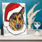 DUITSE HERDER FOTOPLAAT (Zijkant)