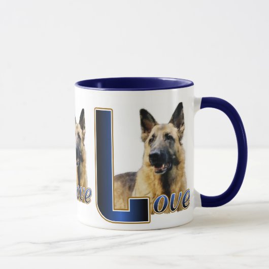 Duitse herder geschenken, Duitse herder Mokken (Rechts)