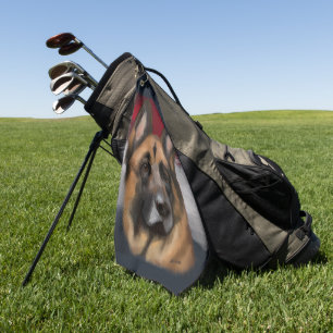 Duitse Herder Golfhanddoek