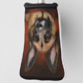 DUITSE HERDER      GOLFHEADCOVER (Draai 90)
