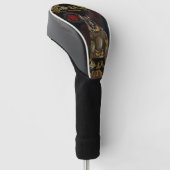 Duitse Herder Golfheadcover (Schuin)
