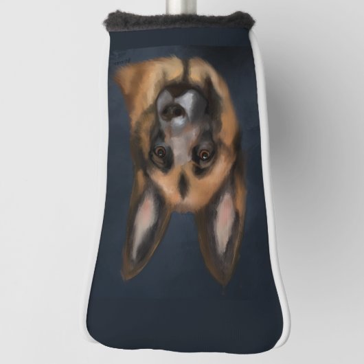 DUITSE HERDER GOLFHEADCOVER (Draai 90)