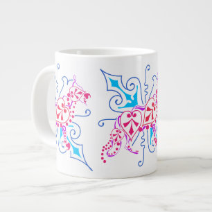 Duitse herder grote koffiekop