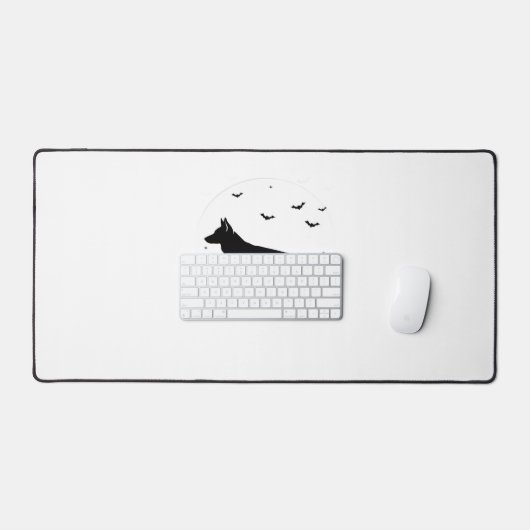 Duitse Herder Halloween Kostuum Mijn Duitse Herder Bureaumat (Keyboard & Muis)