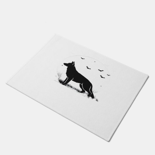 Duitse Herder Halloween Kostuum Mijn Duitse Herder Deurmat (Schuin)