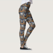 Duitse herder Halloween Spooky Leggings (Rechts)