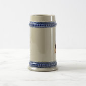 Duitse Herder,hengelen wrap rechte ontwerp, hond Bierpul (Center)