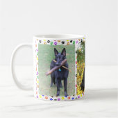 Duitse Herder, Herfst en Speelgoed & Paw Prints, Z Koffiemok (Links)