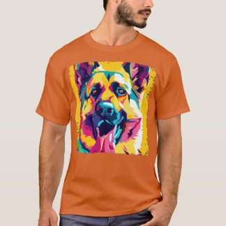 Duitse Herder Hond Art Hondenliefhebber Gifts 3 T-shirt