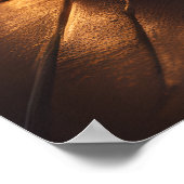 Duitse herder hond een pompoenen op Halloween nach Poster (Hoek)