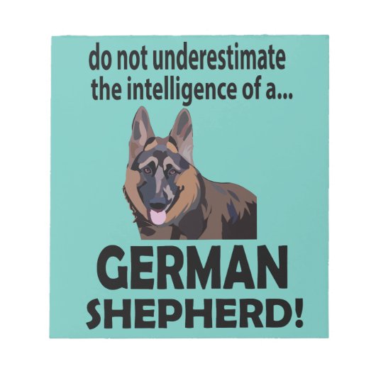 Duitse herder hond huisdier Duitse herder Notitieblok (Voorkant)