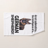 Duitse herder hond huisdier handdoek (Handdoek)