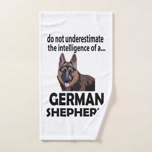 Duitse herder hond huisdier handdoek (Handdoek)