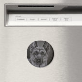 Duitse Herder Hond Kunst - Noble Magneet (Insitu (Vaatwasser))