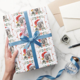 Duitse herder hond patroon Kerstmis Cadeaupapier