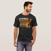 Duitse herder hondenleven met Duitse herders T-shirt (Voorkant volledig)