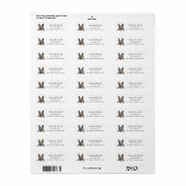 Duitse Herder Hondenras Pet Lovers Etiket (Full Sheet)