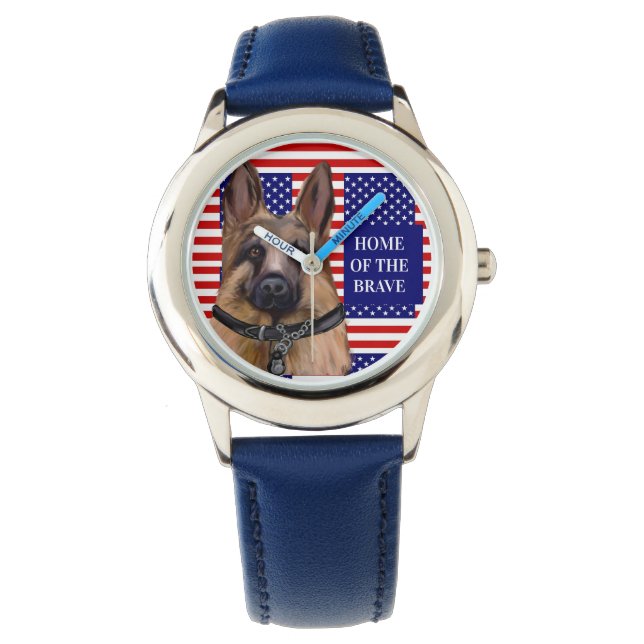 DUITSE HERDER HORLOGE (Voorkant)