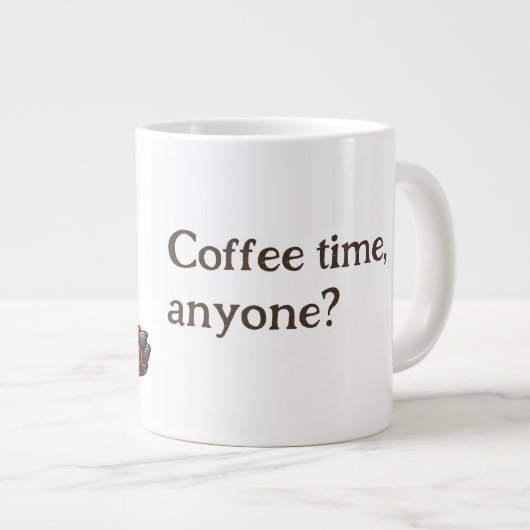 Duitse herder Iedereen Koffie MOK (Voorkant rechts)