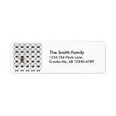 Duitse Herder in de Schaap Etiket (Voorkant)