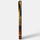 Duitse Herder  in Herfst Bladeren Vallen Inspirere Case-Mate iPhone Case (Achterkant / Links)