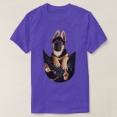 Duitse herder in pap Funny Dog Lover Gifts T-shirt (Design voorkant)