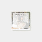 Duitse herder in sneeuw post-it® notes (Voorkant)