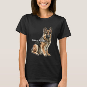 Duitse herder K-9 politiehond T-shirt