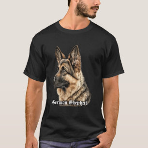 Duitse herder K-9 politiehond T-shirt