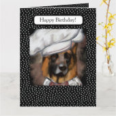 Duitse Herder Kaart (Gele Bloem)