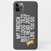 Duitse herder kantelt hoofd grappig citaat hond pa Case-Mate iPhone case (Achterkant)