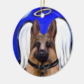 Duitse Herder Keramisch Ornament (Links)