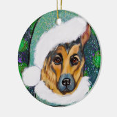 DUITSE HERDER KERAMISCH ORNAMENT (Links)