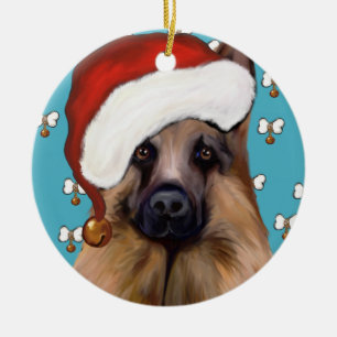 Duitse Herder Keramisch Ornament