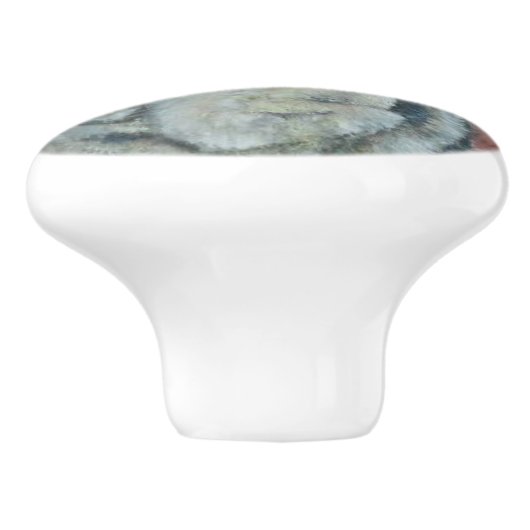 Duitse herder keramische knop (Zijkant)