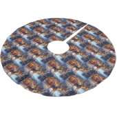 Duitse herder Kerstmis Feestelijk Seizoen Kerstboom Rok (Gekanteld)