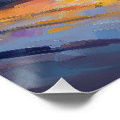 Duitse herder Kerstmis Feestelijk Seizoen Perfect Poster (Hoek)