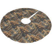 Duitse herder kerstvakantie reis kerstboom rok (Gekanteld)