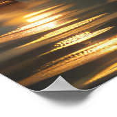 Duitse herder kerstvakantie reis poster (Hoek)