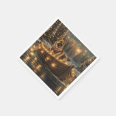 Duitse herder kerstvakantie reis servet (Hoek)