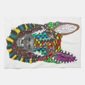 Duitse herder keukenhanddoek -  (Horizontaal)