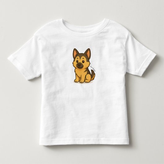Duitse Herder Kinder Shirts (Voorkant)