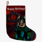Duitse Herder Kleine Kerstsok (Voorkant)