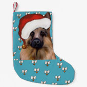 Duitse Herder Kleine Kerstsok (Voorkant)