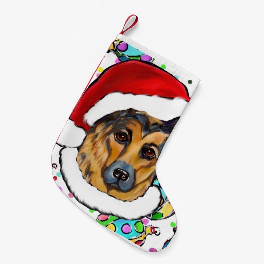 DUITSE HERDER KLEINE KERSTSOK (Voorkant (Hangend))