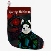 Duitse Herder Kleine Kerstsok (Voorkant)