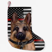 DUITSE HERDER KLEINE KERSTSOK (Voorkant)