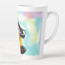 Duitse Herder kleurrijk Latte Mok